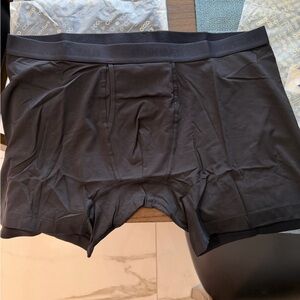 Bombas Men’s cotton modal blend boxer brief size 2XL in black (4 pairs)